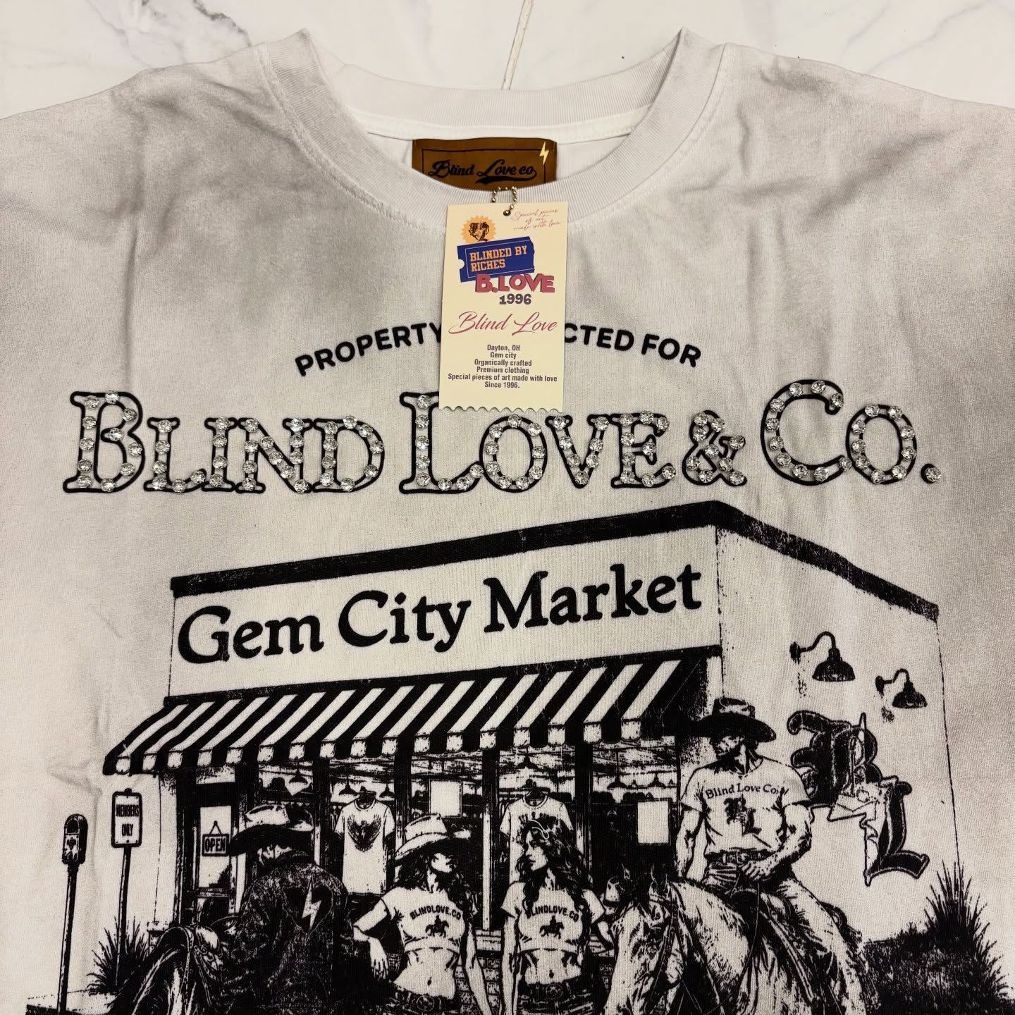 Gem City Market Vintage Tee (Stoned)